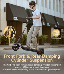 NAVEE GT3PRO Electric Scooter Adults 20MPH Foldable E-Scooter Suspension 10″Tire