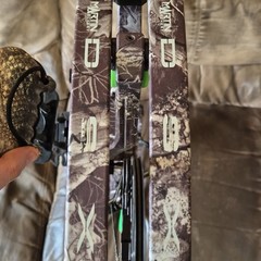 Martin Archery DSX Compound Bow 31in Camo Brown White for Men Hunting Archery