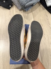 Chanel Vans Skateboarding Low-Top Lace-Up Skate Shoes Brown Multicolor