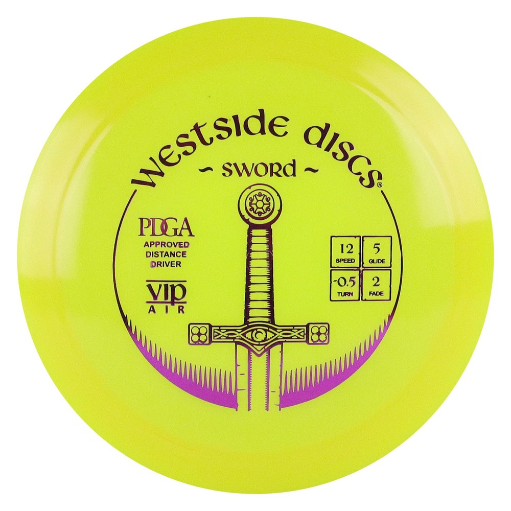 Westside Disc Golf VIP Air Sword Distance Driver 12/5/-0.5/2 – Choose Exact