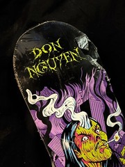 SUPER RARE Don Nuge Nguyen Zombie Pro Model Foundation Skateboard Deck