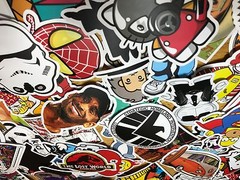 200 Skateboard Stickers bomb Vinyl Laptop Luggage Decals Dope Sticker Lot cool