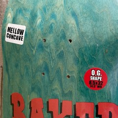 NEW Baker Skateboards Riley Hawk Pro Model Dome Door OG Shape 8.5” Art By Spanky