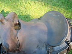 Vintage Western Leather Simco Saddle 2 220