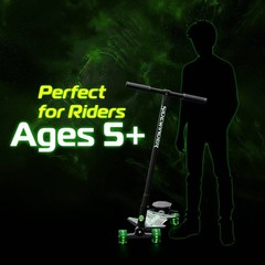 Melo SideWinder Kick Scooter – Green