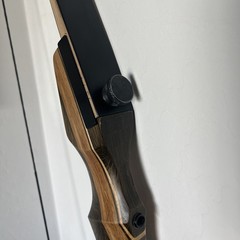 ‎Samick Takedown Sage 50lb 62in Recurve Bow – Multicolored Inlay Wood