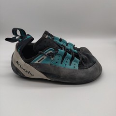 Evolve Climbing Shoes 8.5 UK 7.5 Eur 41.5 Laced Blue Grey Rock Outdoor