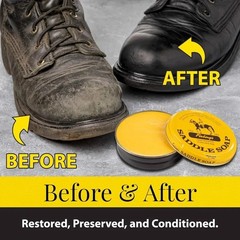 Fiebing’s Yellow Saddle Soap Cleans & Lubricate Leather Made in USA