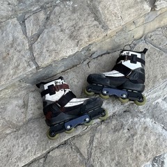 Vintage K2 King 55 Aggressive Inline Skates Blades Skate US Mens 8 Rare