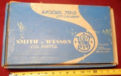 Great Smith & Wesson Model 79G .177 Caliber Air Pistol Resealed and Shoots Great
