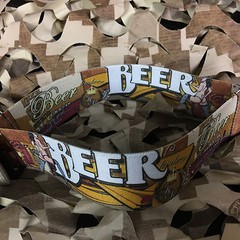 NEW KM Paintball Universal Mask Goggle Strap – 09 Beer