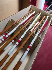 VTG Mercury Cedar Shaft Arrows 12 Matched Turkey Feather Field Hunting Arrows…