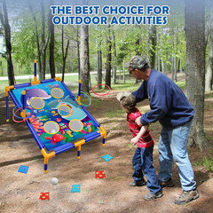 Animal Bean Bag Toss Game Toy Outdoor Toss Game, Family Party Party Supplies for