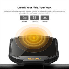Ausom Gosoul 2 Foldable Electric Scooter,1100W Motor,44mile Range E-Scooters