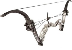 Muzzy VXM Bowfishing Bow Right Hand Gray w/Reel Ready to Fish Setup Kit