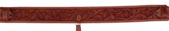 Horse Western Carved Leather Rear Flank Back Cinch Girth Saddle Billets 9774-80