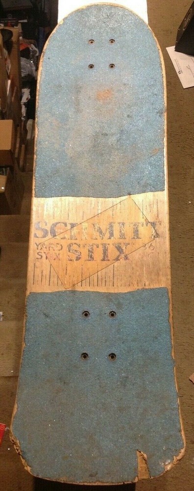 Rare! Original 80’s Old School Vintage Schmitt Stix Yard Stix 36″ Skateboard