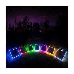 1 Set Cornhole LED Lights MIX & MATCH Corn Hole Bean Bag Board Edge Night Light