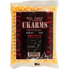 UKARMS 1000 Pcs BB BBs Pellet Precision .12g 6mm Airsoft Pistol Rifle Assorted
