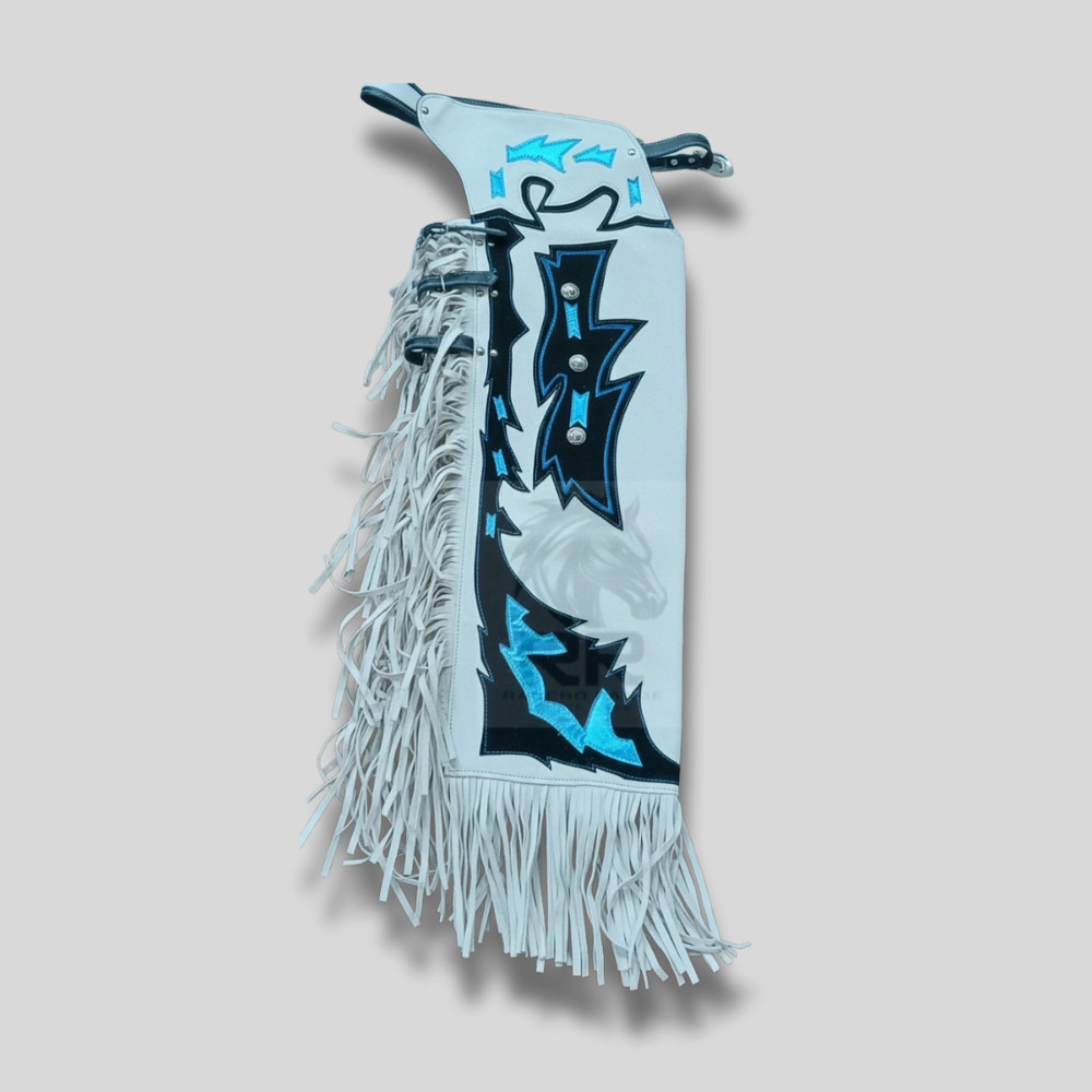 Rodeo Leather Bull Riding Chaps | Western Cowboy Rodeo Gear – Custom Design