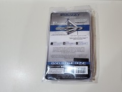 Muzzy Trocar 290 100 Grain Broadhead 3-Blade Hunting Tip – 3 Pieces