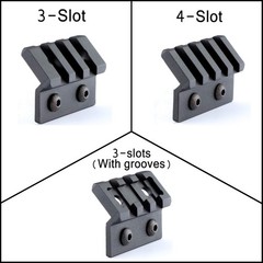 LEGEED Offset Light/Optic Picatinny Rail Mount fit for Keymode, 4-Slot