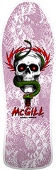 Powell Peralta BONES BRIGADE Mike McGill SKULL AND SNAKE Skateboard WHITE