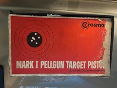 Crosman Mark 1 Target .22cal. Pellgun with power adjust