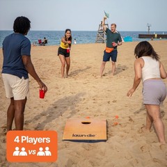 Lawn Die Outdoor Toss Game – Die Meets Cornhole Free Shipping