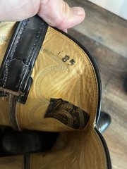 Vintage Tony Lama Genuine Lizard Skin Western Mens Boots Size 8.5 Regular