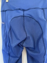 Riding Sport By Dover Saddlery Silicon Riding Tights Pockets Blue Medium