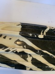 Vintage Skateboard Animiles Black White Animal Print Design