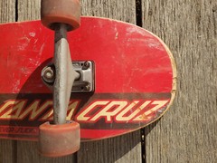 Vintage Santa Cruz Skateboards Everslick Independent Trucks Bullet 60mm 97A Good