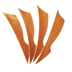 50X Natural Turkey Feathers 4 » Fletches Archery Target Shooting Arrow Shaft DIY