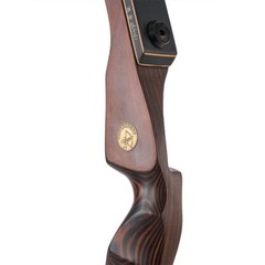 60″ Takedown Recurve Bow 30-60LB Right Hand Wooden Riser Traditional Hunting Bow