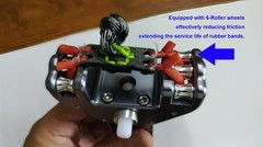 Repeating Pocket Slingshot Max 12 Balls Come with 2 Magazines 5 Bandsets Model B