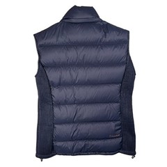 Samshield Chamonix Navy Puffer Vest Womens Small NWT Swarovski Crystal No Hood