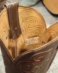 Tony Lama El Rey Collection Men’s Alligator «Belly-cut» Hide Cowboy Boots