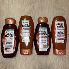 Garnier Whole Blends Coconut Oil Cocoa Butter Smoothing Shampoo and Conditioner