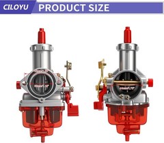 PZ30 30mm Carburetor Exhaust Muffler Stage 2 Kit For Predator 420cc 301cc GX340
