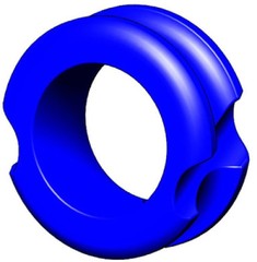 G5 Outdoors Meta Pro Peep Hunter Sight Large 1/4″ Blue 140B-BLUE