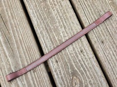 CWD Plain Raised 5/8″ English Hunter Browband – Size 1 (Pony) – NWOT