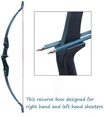 40Lbs Archery Detachable Takedown Recurve bow Straight Right Left Hand Beginner