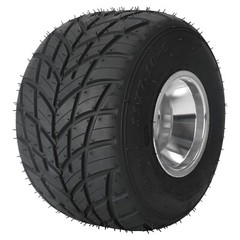 Pair 11×7.10-5 Racing Kart Rear Wheel Tire Set 5 Inch Rim 3 Bolt Rain Tyre