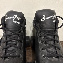 Sure Grip Cyclone black roller speed skate size 9 fits