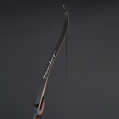 62″ Takedown Recurve Bow Arrows Wooden Riser 20-50lbs Archery Target Hunting US