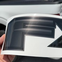 FX4 Off Road Bedside Decals Compatible with Ford F 4.3″ x 16.5″, F150 Charcoal