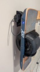 FREE SHIP! Onewheel XR / Classic Wall Hanger Mount + Charger Holder Version 2