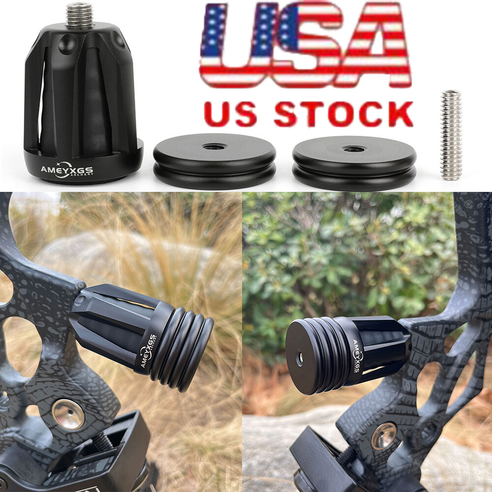 Archery Bow Stabilizer Damper Silencer Compound Bow Riser Absorber Shock Hunting