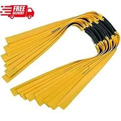16pcs 0.75mm Slingshot Rubber Bands Replacement Flat Hunting Catapult Elastic Ba